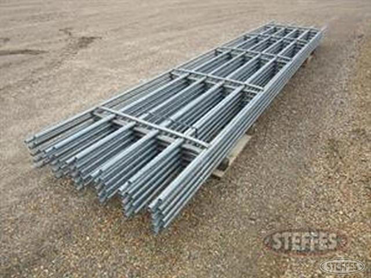 (10) Continuous fence panels